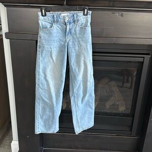 Abercrombie high rise wide leg